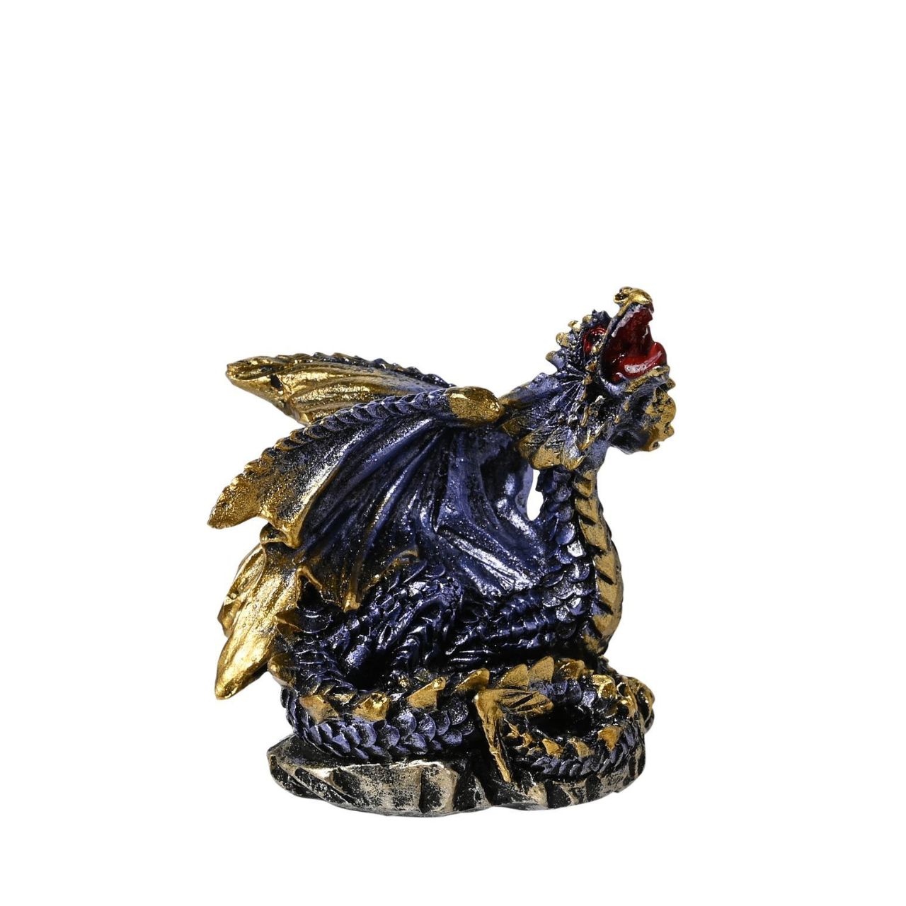 These figurines stand out due to their striking designs and powerful colours, which have a metallic effect finish. They are made from high-quality resin which allows for intricate detailing. A brand for customers and avid collectors who are drawn to the mystical and gothic aesthetic.