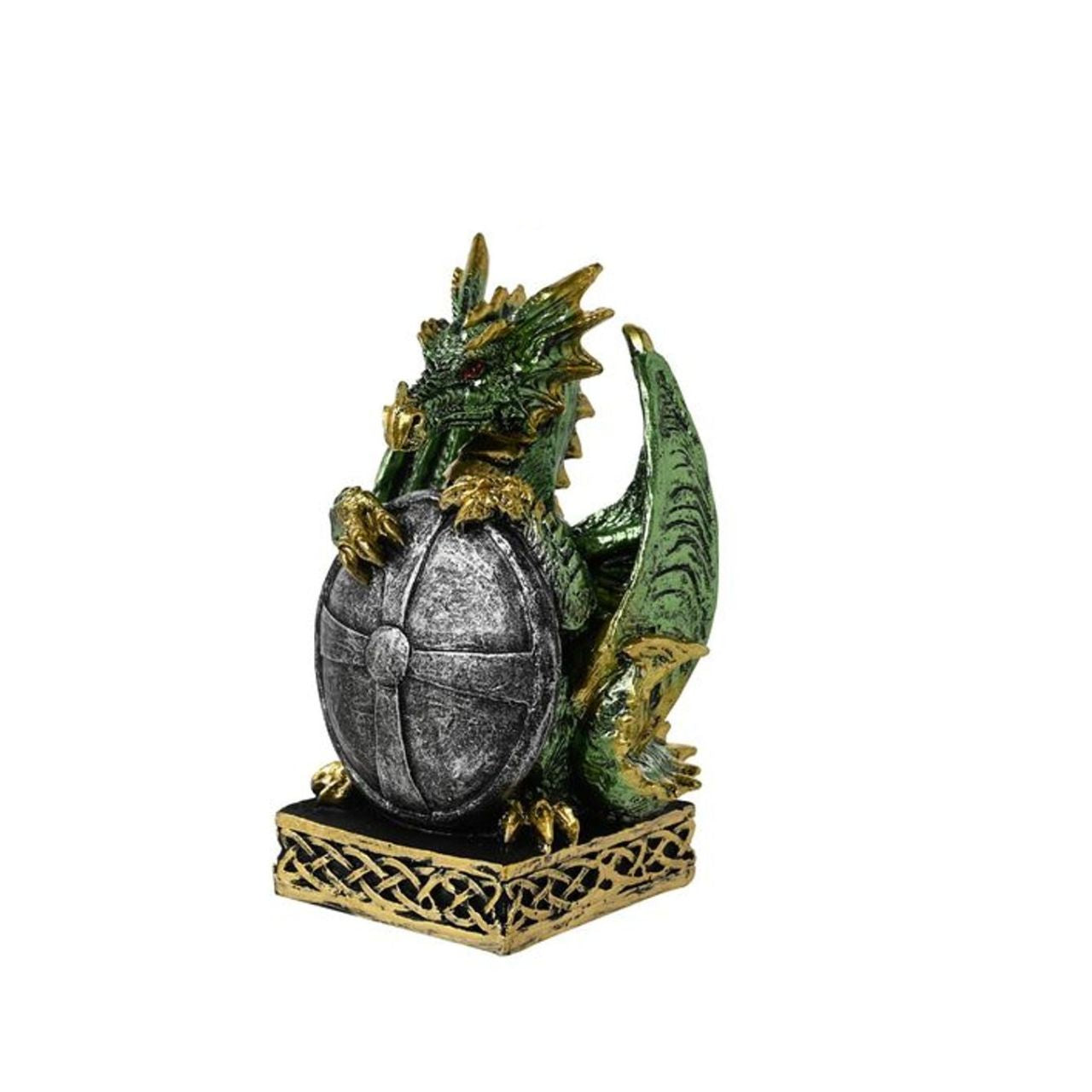 Each one depicts a unique dragon design and colour. They are made from high-quality resin which allows for intricate detailing. A brand for customers and avid collectors who are drawn to the mystical and gothic aesthetic.