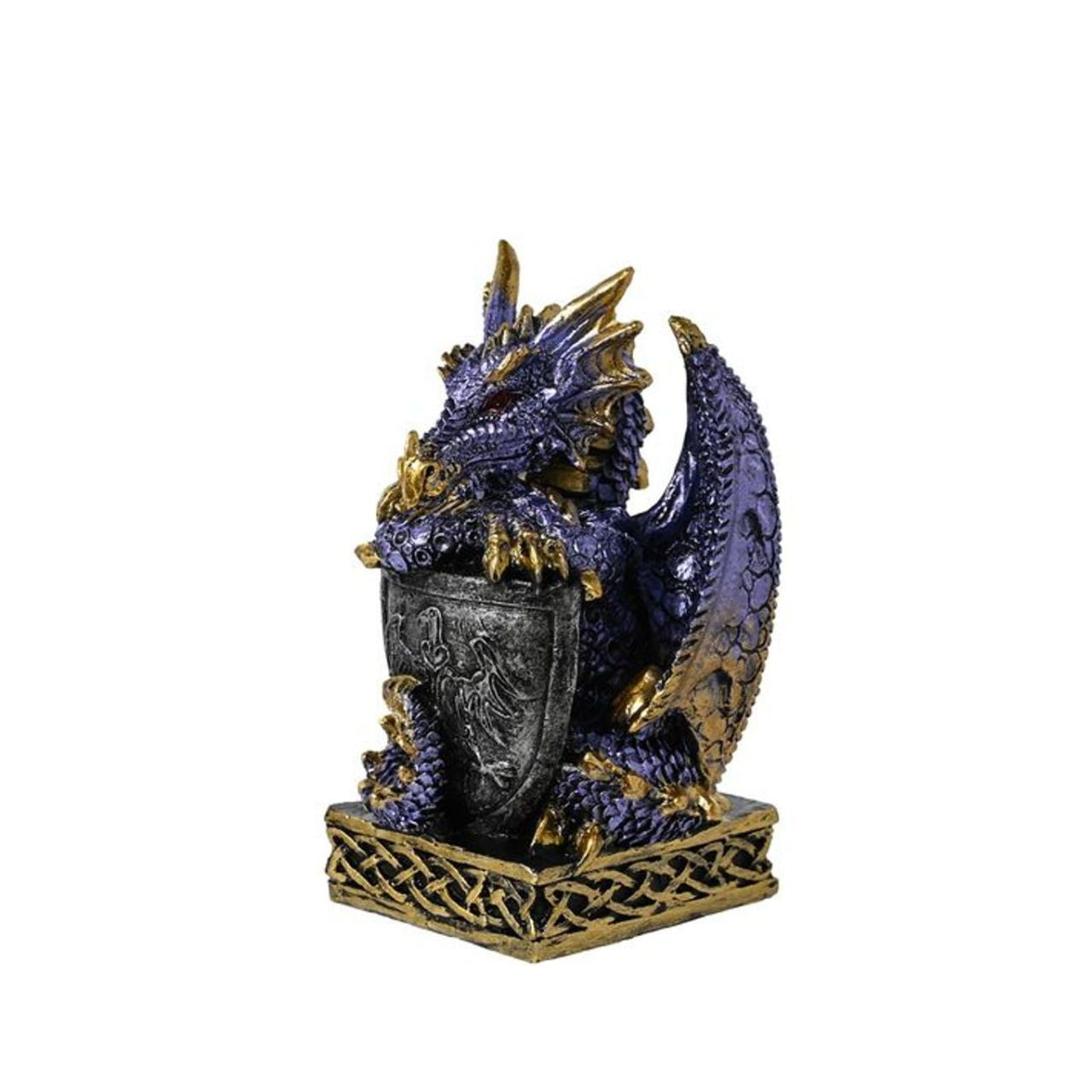 Each one depicts a unique dragon design and colour. They are made from high-quality resin which allows for intricate detailing. A brand for customers and avid collectors who are drawn to the mystical and gothic aesthetic.