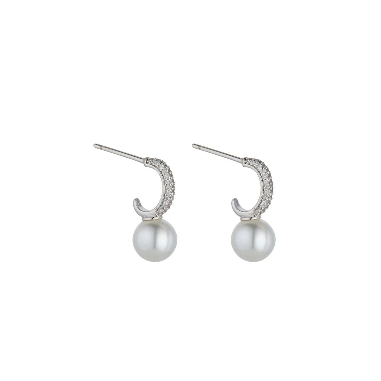 These elegant Nalani Silver Plated Pearl Earrings by Knight & Day are a perfect addition to any outfit. With their silver plated finish and stunning pearl detailing, they add a touch of sophistication and beauty to any look. Elevate your style with these timeless earrings.