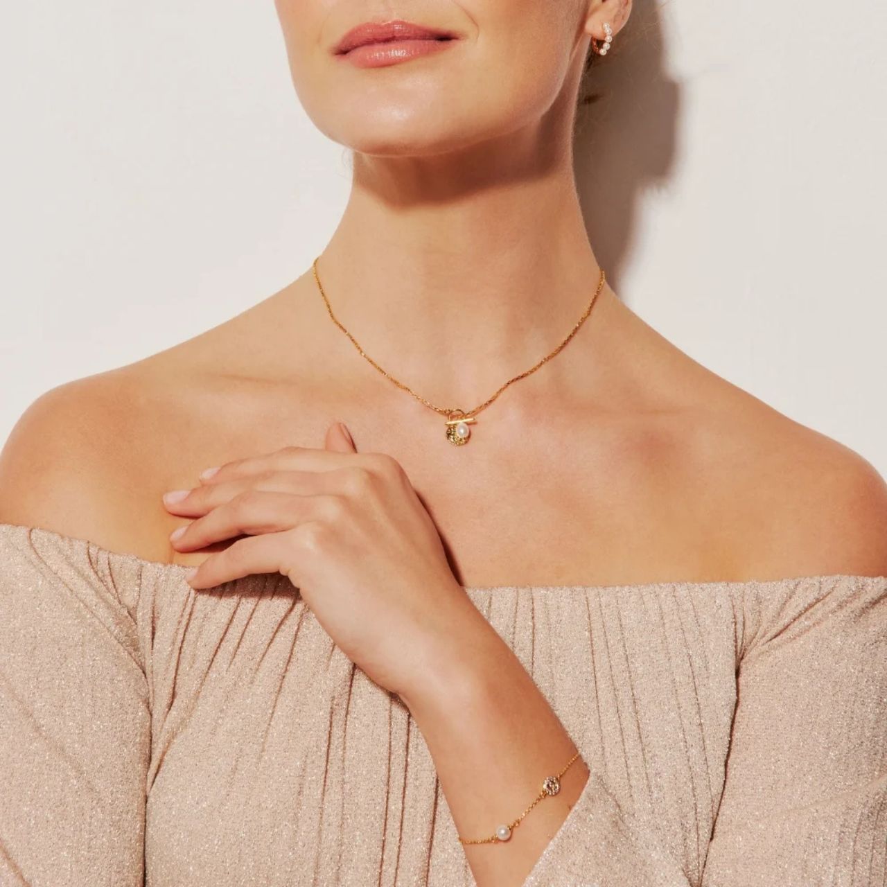 The Pink Box Ring & Toggle Necklace by Knight & Day