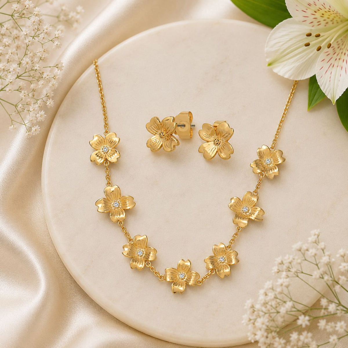 The Le Fleur Collection – a stunning line of jewellery that embodies elegance and charm