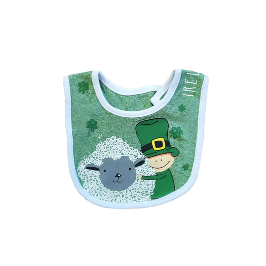 This charming baby bib features a delightful design that brings a whimsical touch to feeding time. With an adjustable closure, it ensures a snug fit for little ones during meals.