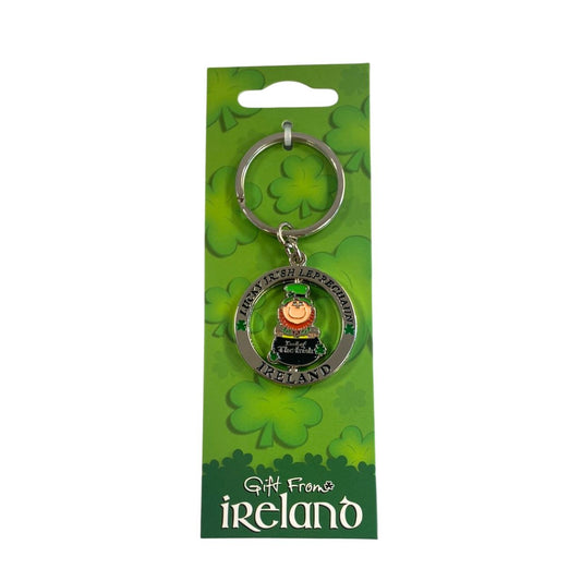 Leprechaun Spinner Keyring