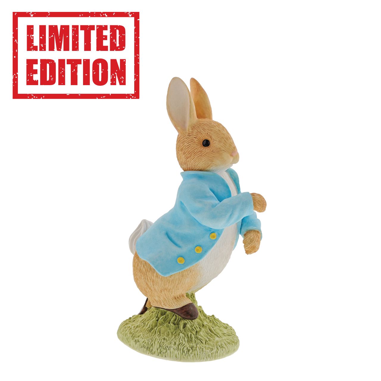 New release, the Peter Rabbit 120th Anniversary Figurine - Limited Edition. This special piece is limited to only 1,200 figurines and has been developed for the anniversary.