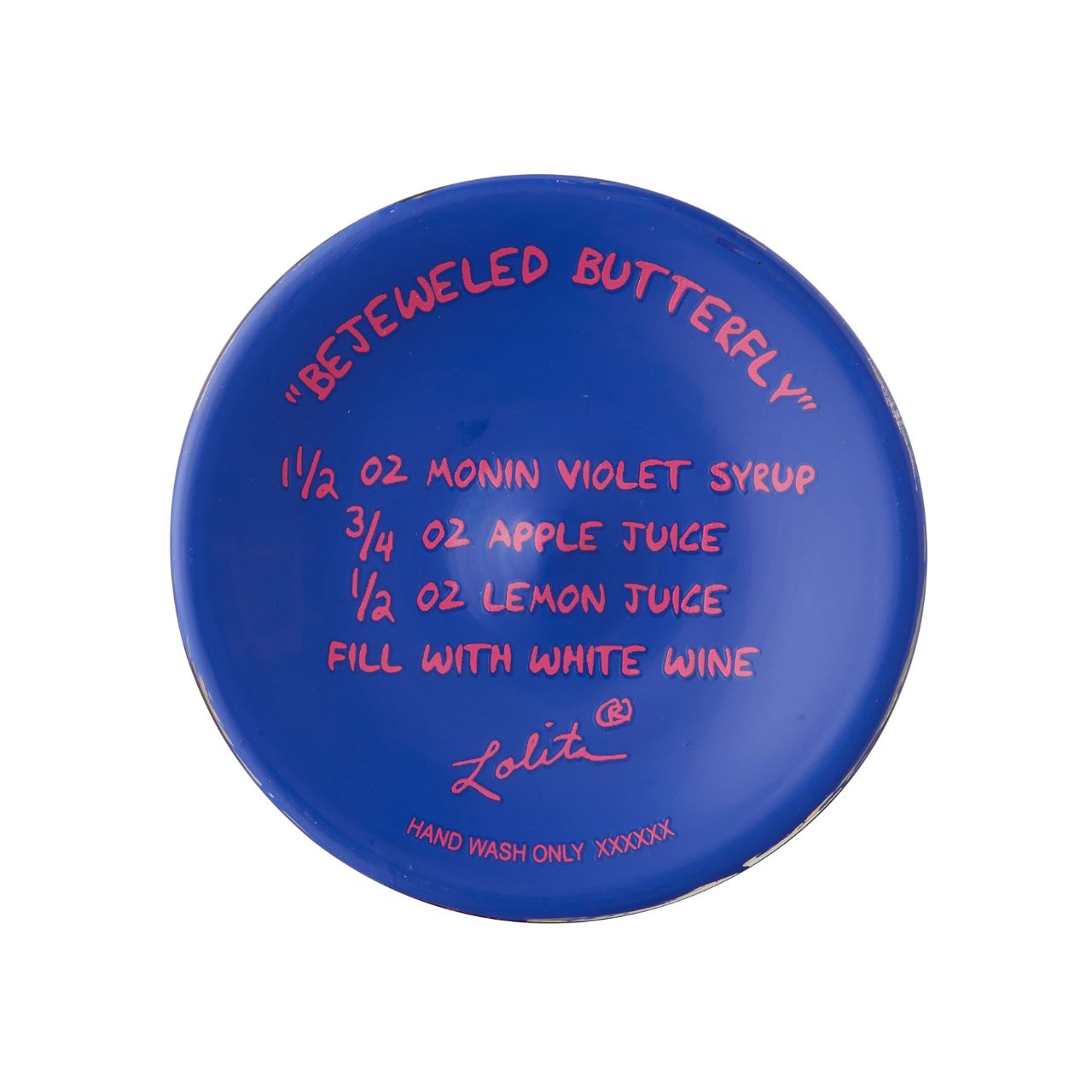 Butterflies are a harbinger of change and endurance. This kaleidoscopic glass reminds us if we stay patient our lives will unfold into beauty fit for butterflies. With colourful petals and bedazzled wings, enjoy your next beverage in metamorphosis.