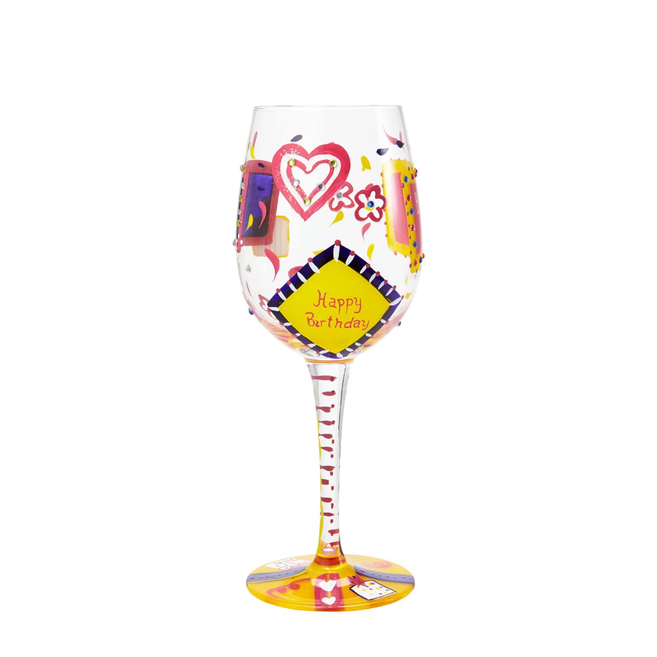 One of Lolita's original glasses and a best-seller since launch...?Don't think twice, it's a beautiful gem-spangled gift for any girly wine-lover, of any age.