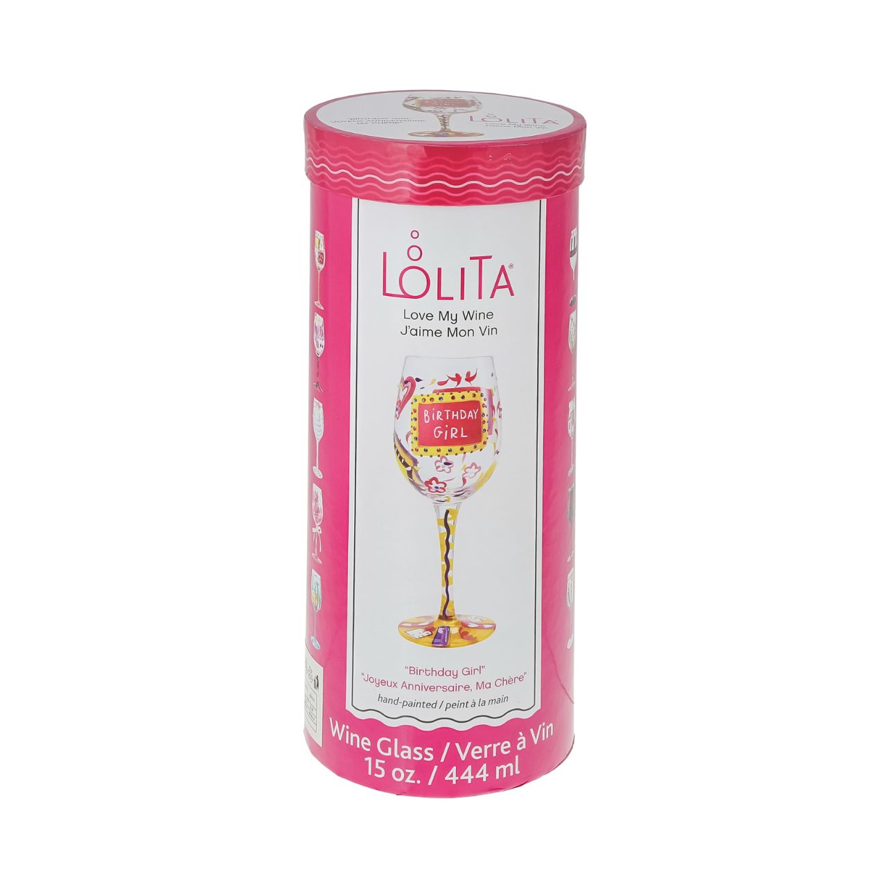 One of Lolita's original glasses and a best-seller since launch...?Don't think twice, it's a beautiful gem-spangled gift for any girly wine-lover, of any age.