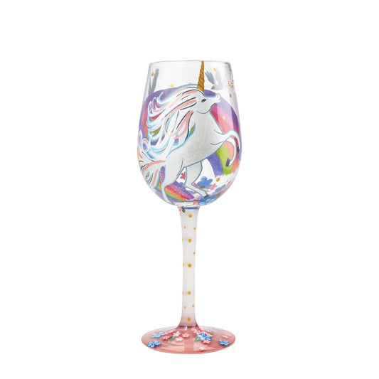 For the girl who is out of this world, Sassy and confident, she loves to stand out from the crowd, and she certainly will with this gorgeous glass. Designed by the US artist Lolita, each glass is mouth-blown and hand-painted using food grade non-toxic paint to create their stunning designs.