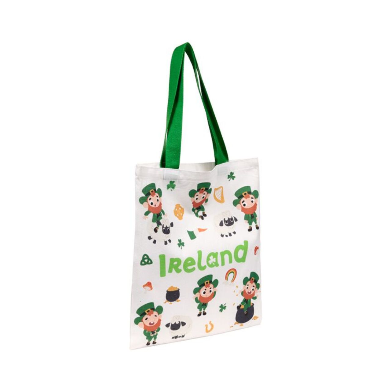 Luck of the Irish Ireland Reusable Tote Bag