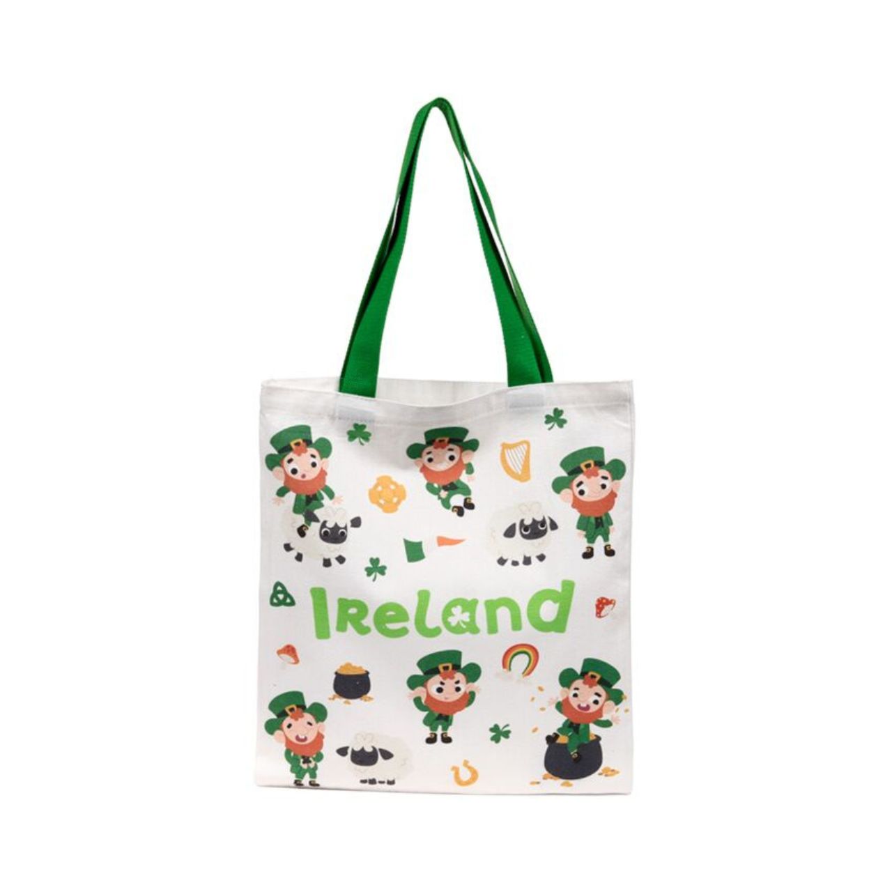 Luck of the Irish Ireland Reusable Tote Bag