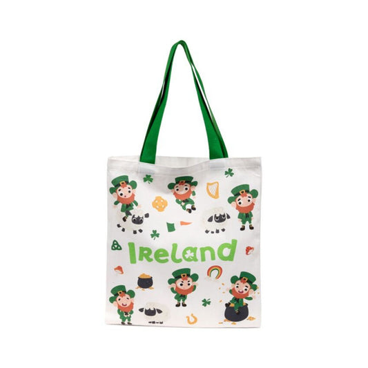 Luck of the Irish Ireland Reusable Tote Bag