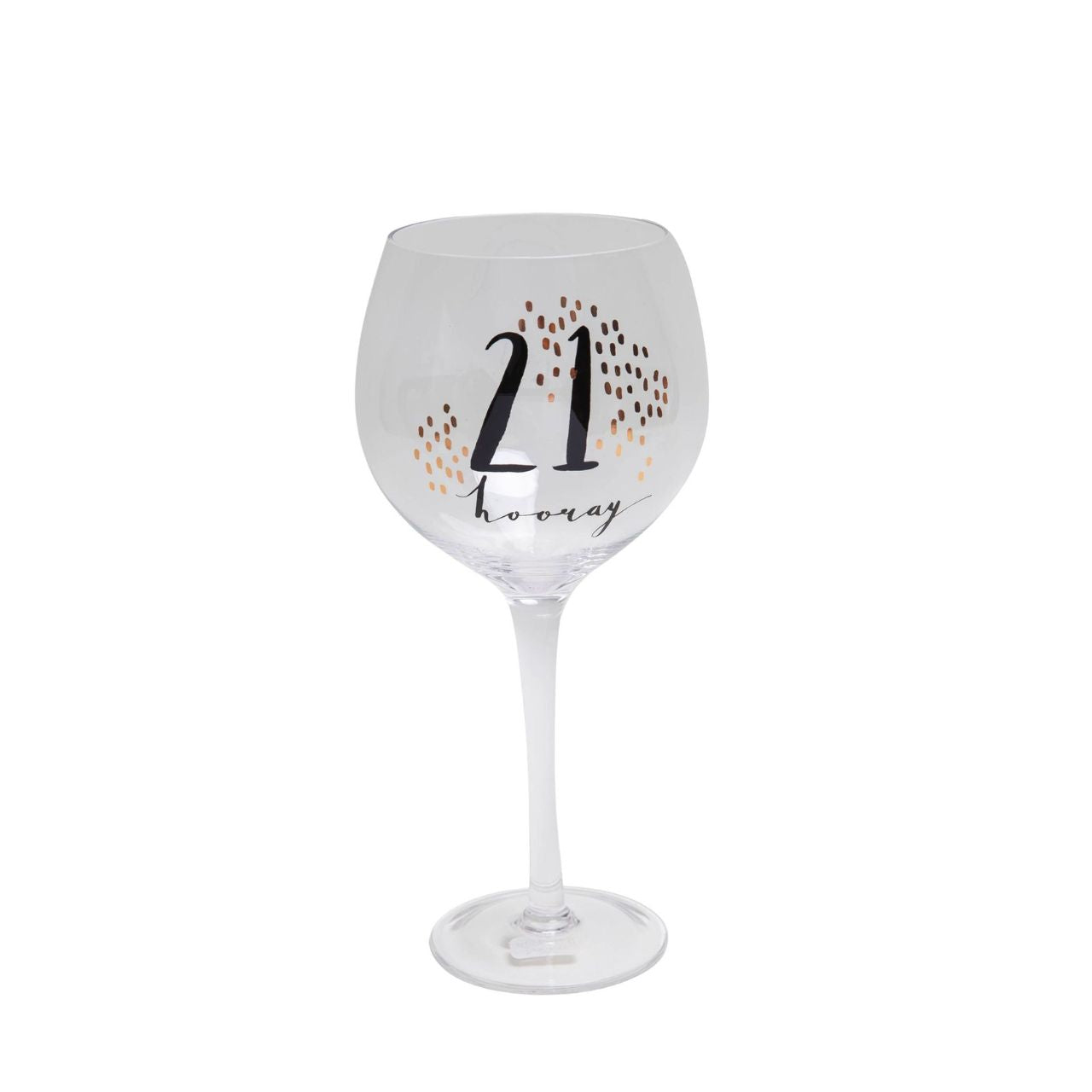 Help someone special raise a toast to their birthday with this fabulous rose gold foiled gin copa glass. From hotchpotch luxe - occasionware with love from the cutting edge of London style.
