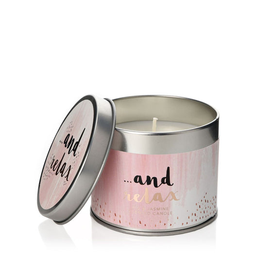 Enthuse some time for a special lady to relax with this uplifting tin candle.  With an elegant design, this looks stunning in a contemporary home.