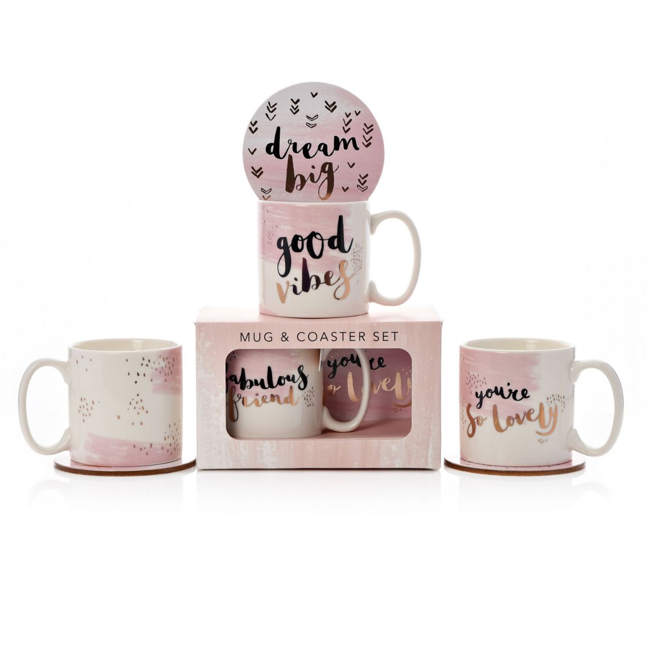 Birthday Girl Luxe Ceramic Mug & Coaster  Help the birthday girl remember her special day with this gorgeous mug and coaster set.
