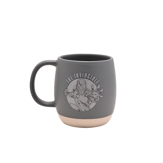 Unleash your inner superhero with our Marvel The Avengers Iron Man Mug. Enveloped in a versatile grey shade, this ceramic mug boasts the iconic Avengers logo embossed on the front, making it the perfect keepsake for any Marvel enthusiast.