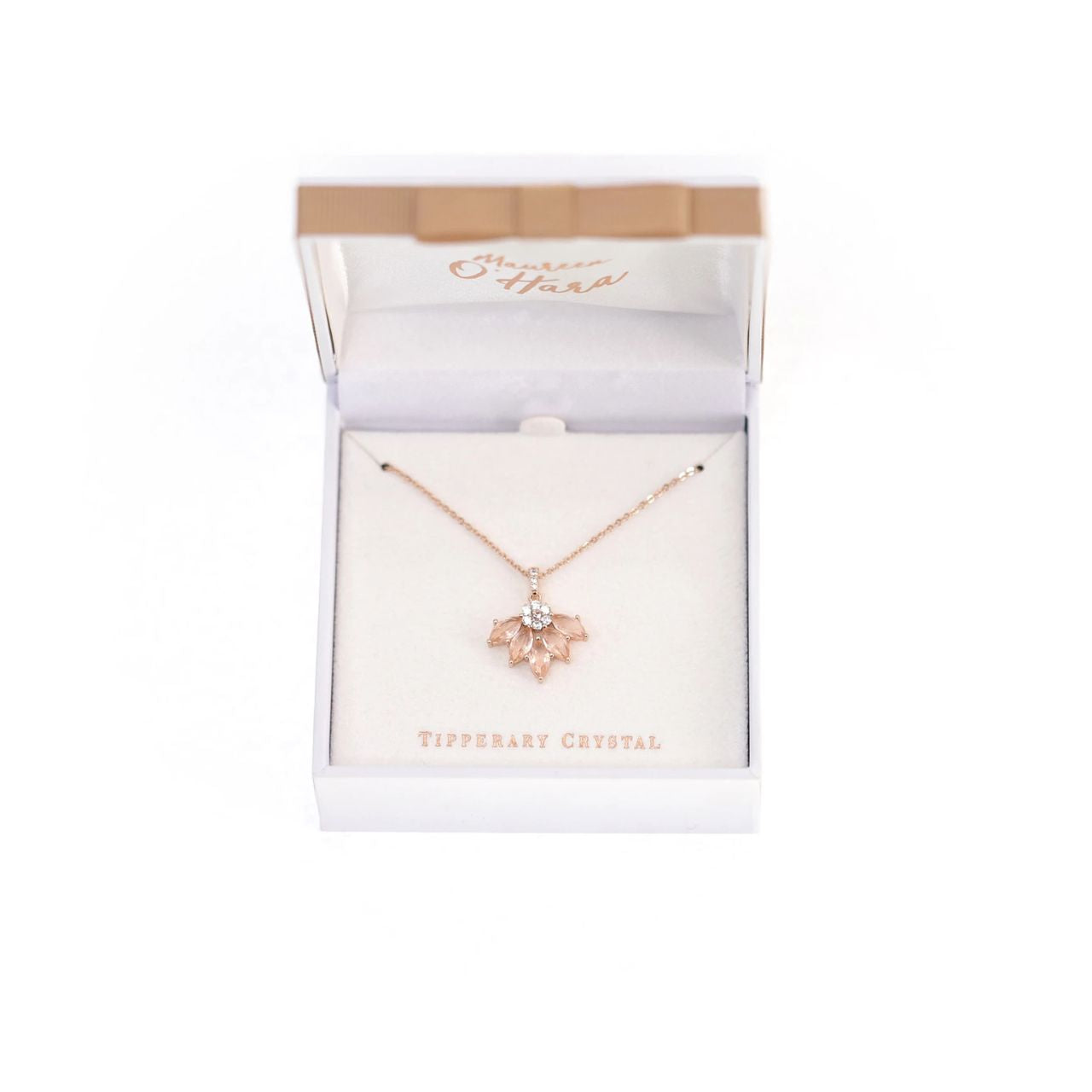 This magnificent pendant is the perfect accompaniment to any dresswear. It suspends from a delicate cable chain which secures safely with an adjustable lobster claw clasp.