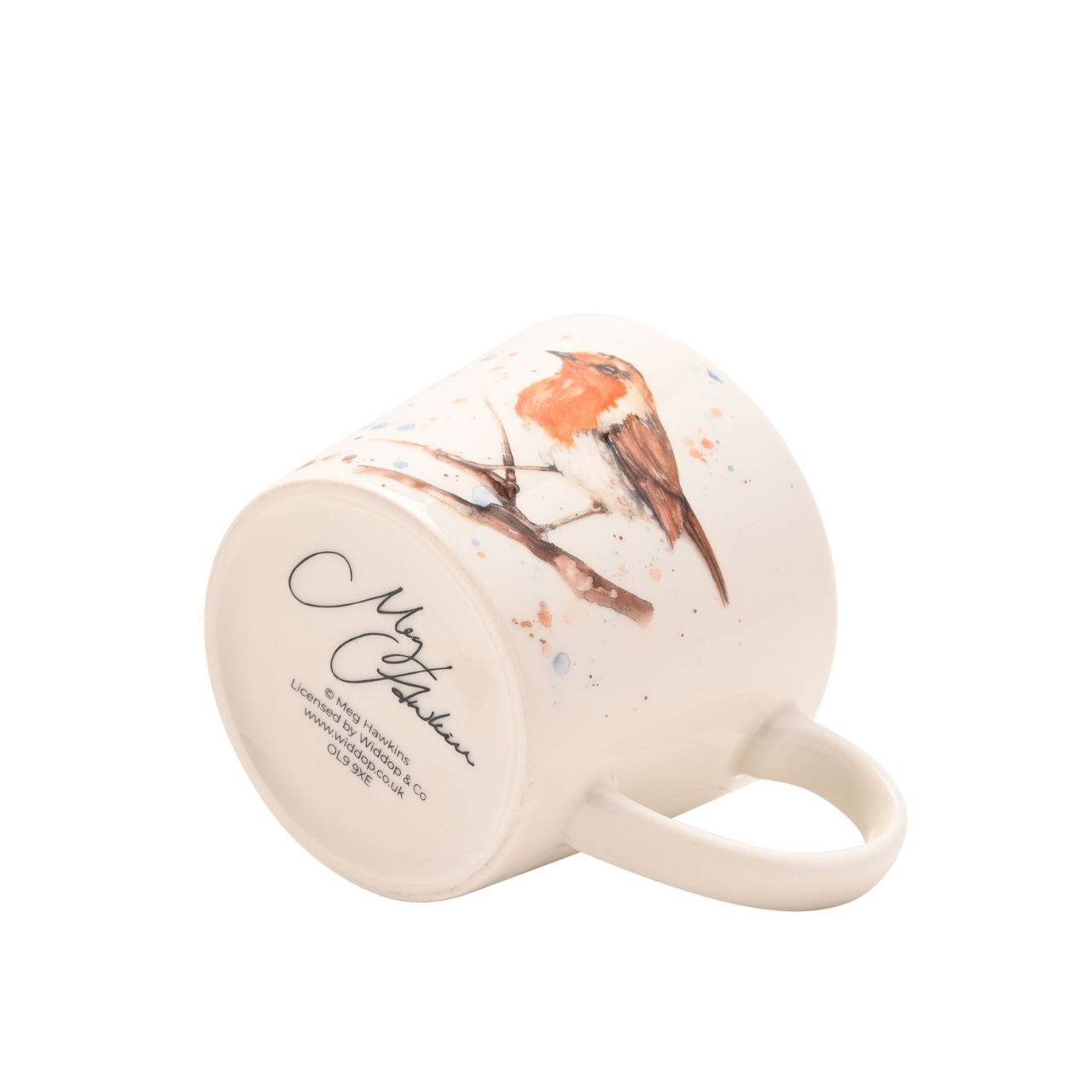 Featuring a beautifully illustrated robin in Meg’s signature watercolour style, it brings a touch of the wild to everyday moments. From her studio in the Shropshire hills, Meg captures the charm and character of British wildlife with warmth and detail.