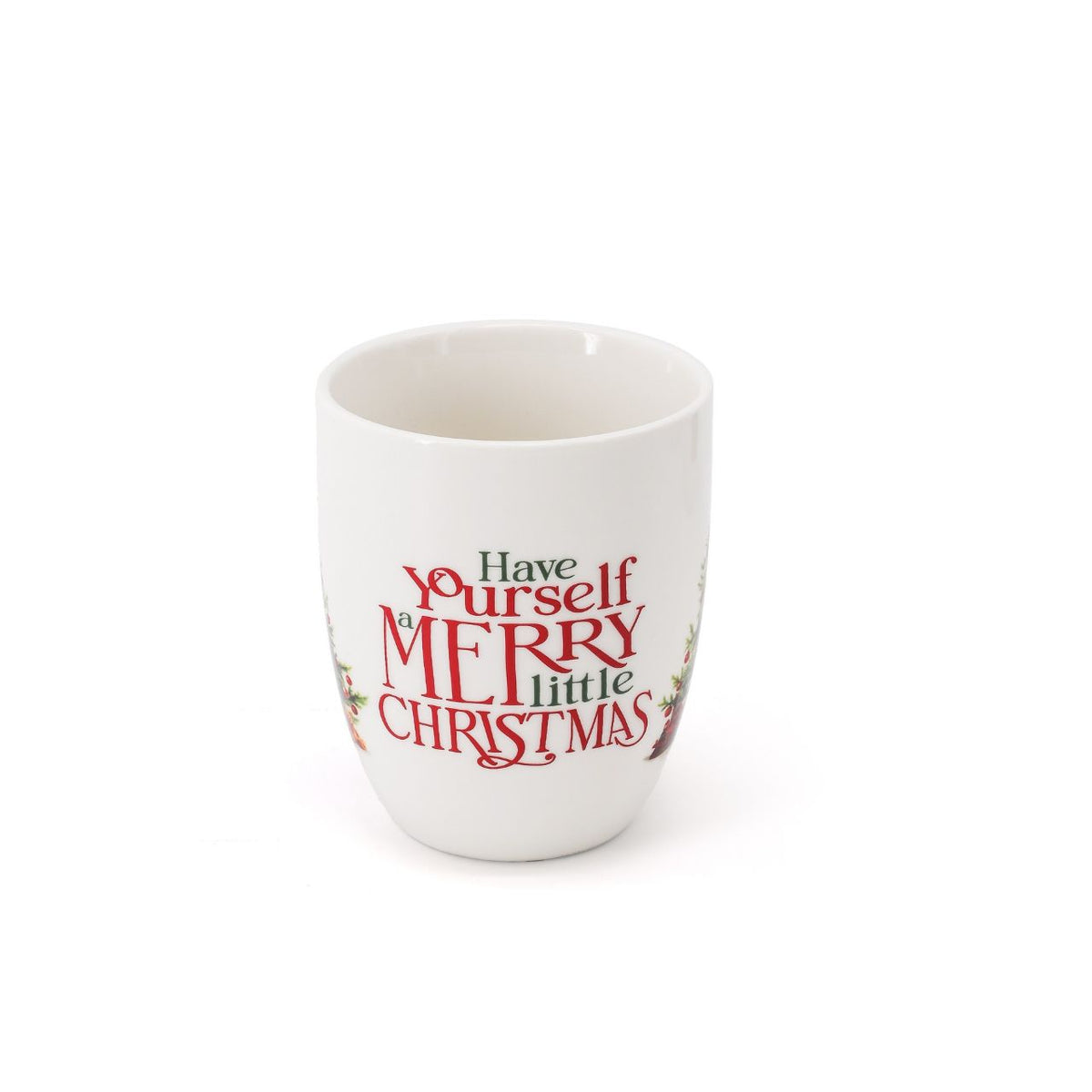 Bring a little Christmas cheer to every cuppa with this lovely set of 6 white mugs, beautifully presented in a festive hatbox. Featuring charming Christmas trees and much-loved festive phrases such as ‘Have Yourself a Merry Little Christmas’ and ‘The Most Wonderful Time of the Year’, they’re perfect for enjoying warming drinks and adding a cheerful touch to your home throughout the festive season.