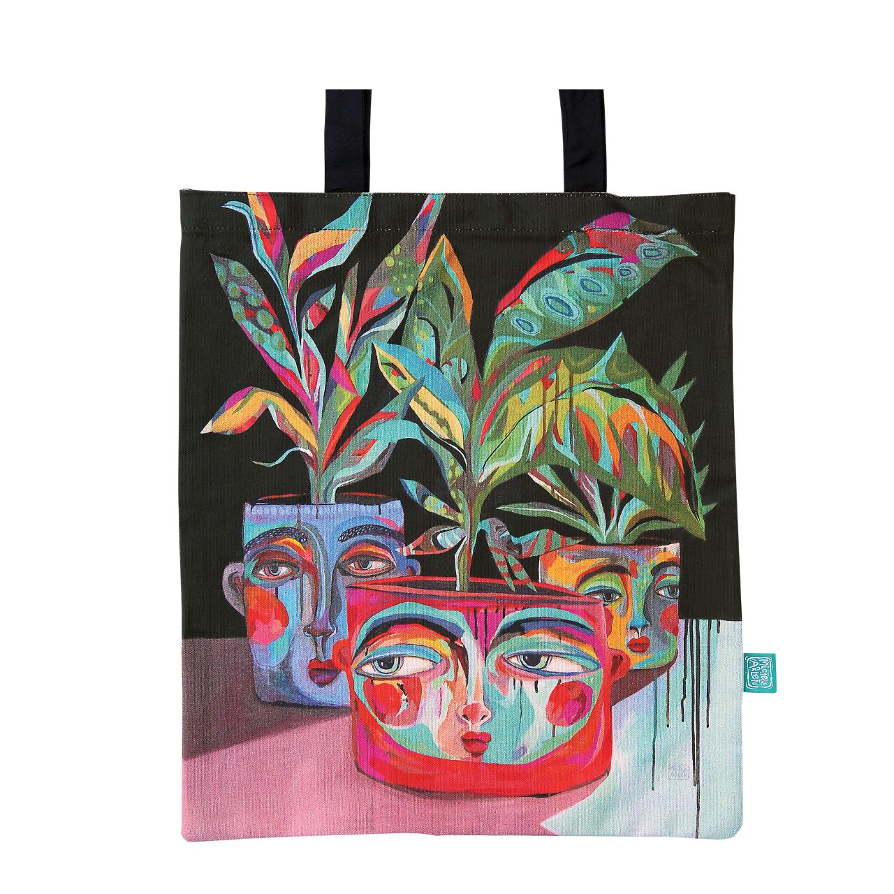 Michelle Allen Grow Boldy Tote Bag  Our Grow Boldly Tote is exactly what you need to carry anything your heart desires. The Tote is the perfect catch-all for running from work to the grocery store, or from home to the zoo.