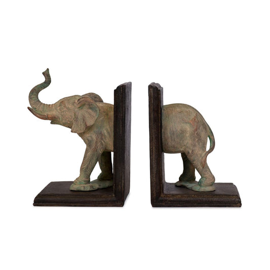 Showcase your favourite books in style and inject a sense of fun into your interiors with these Elephant book ends. The perfect addition to any room in your home.