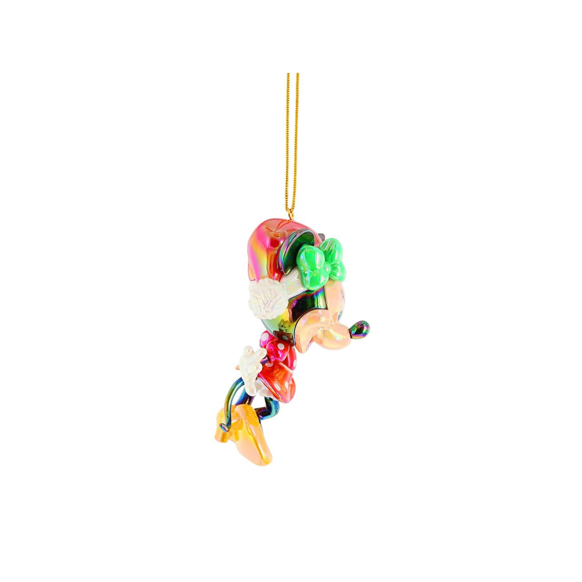 Bring instant Disney magic to your Christmas tree with this charming Minnie Mouse hanging ornament.