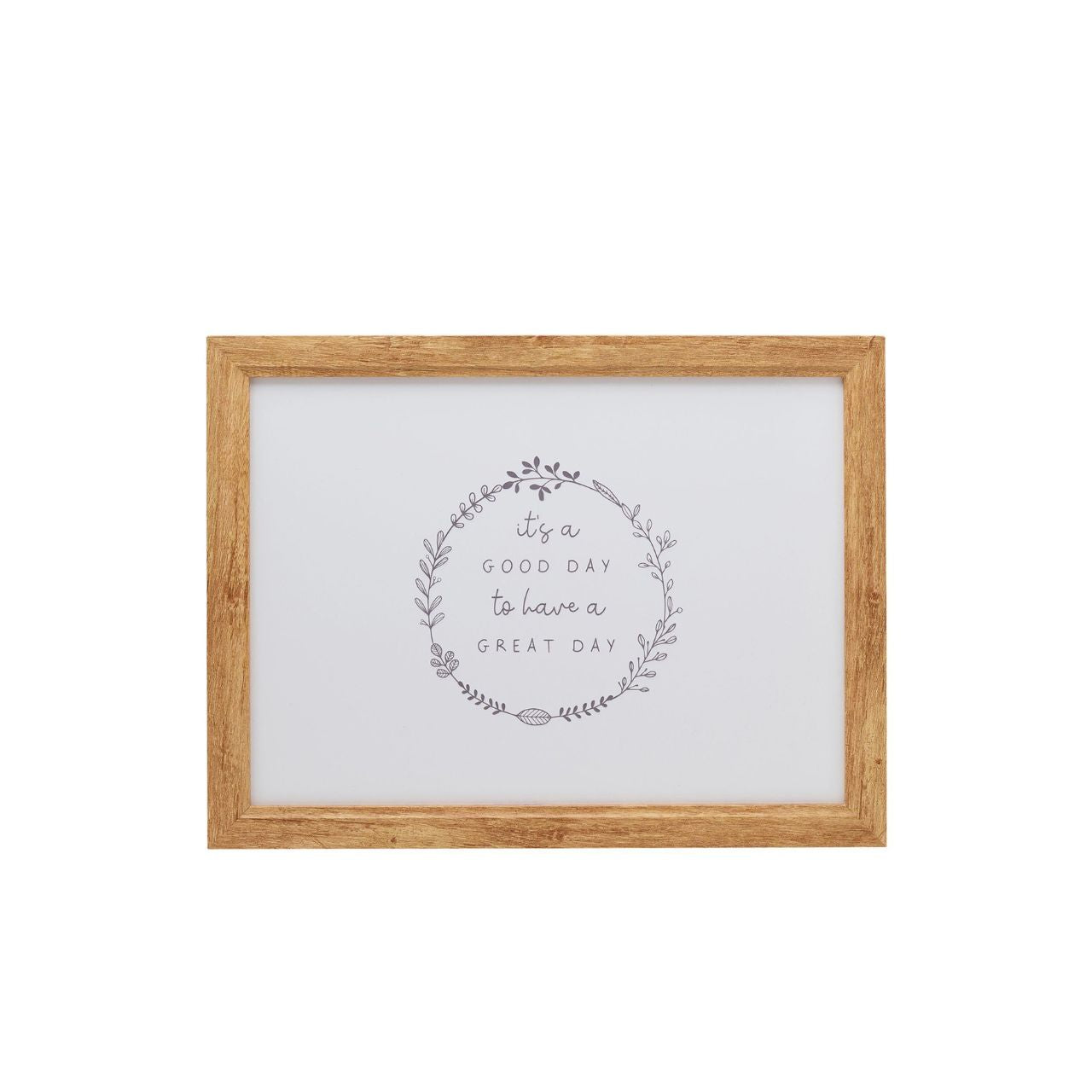 The cushioned fabric surrounding the tray is adorned with grey recurring floral images, providing both comfort and visual interest.