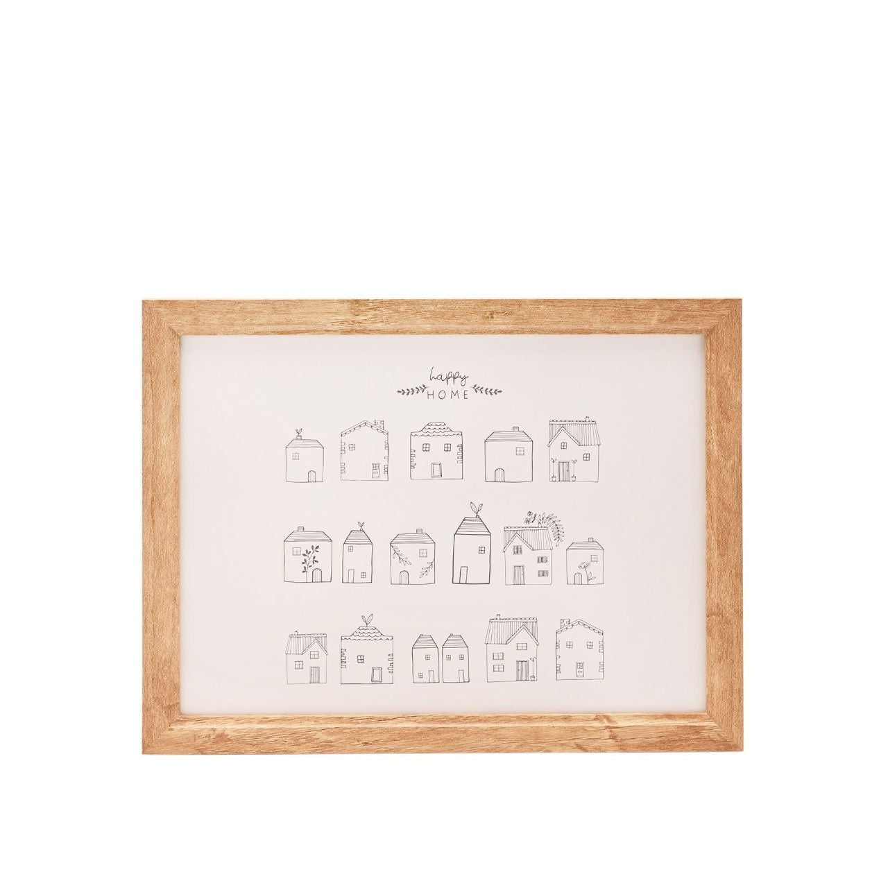 This Lap Tray adorned with delightful 'Houses' imagery merges convenience with homely charm.