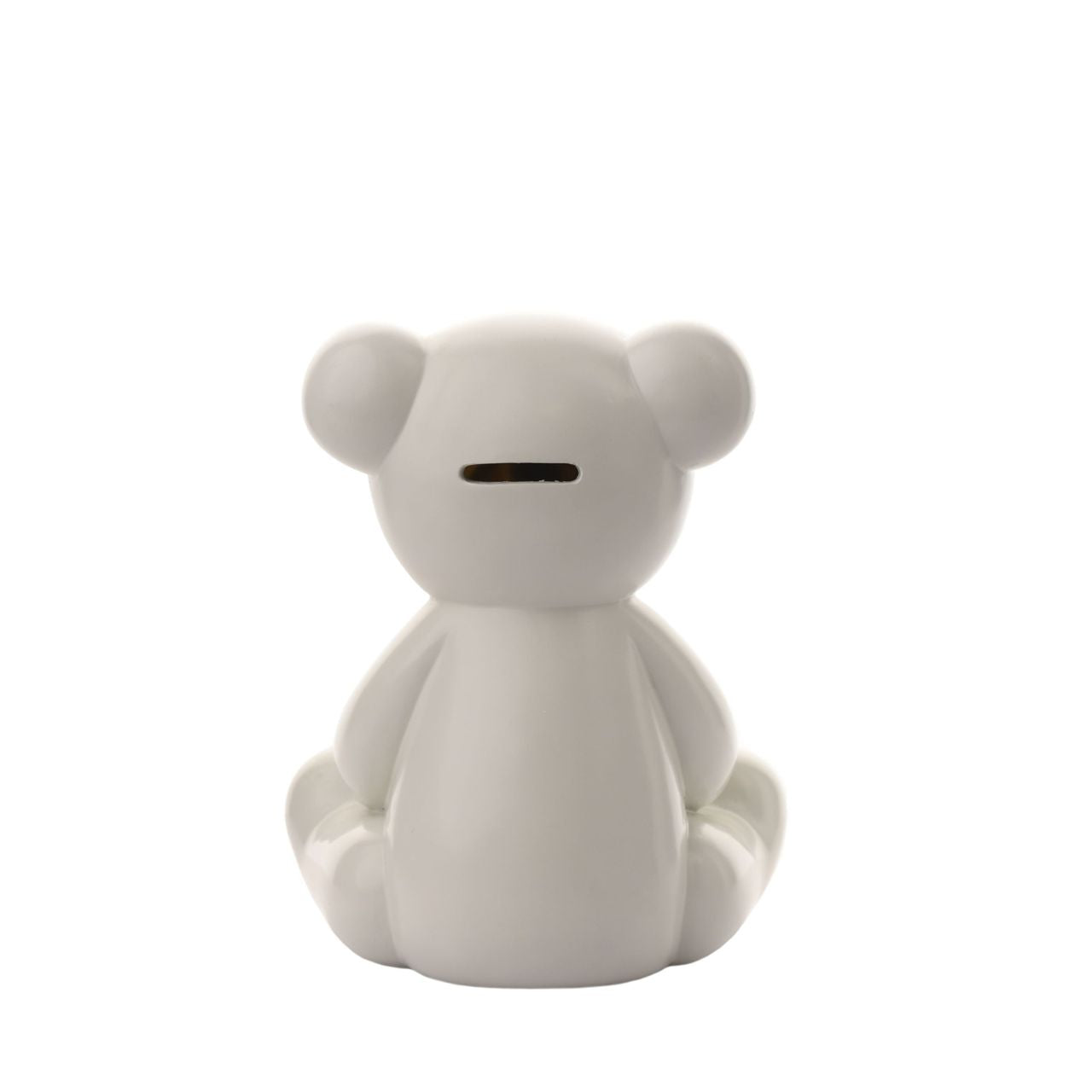 Bambino Large Teddy Resin Money Box 20 cm  A teddy bear shaped resin money box from BAMBINO BY JULIANA.  This wonderful keepsake provides glistening decoration for the nursery of new family arrivals which will be cherished eternally.