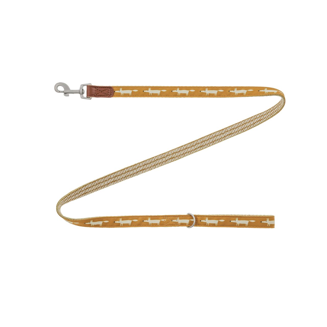 This medium dog lead is tough, durable and ready for any adventurous walkies. With its modern Scandi Mr Fox design it's the perfect way to make sure your pet looks and feels their best. Don't forget the matching Chai collar to complete the set.