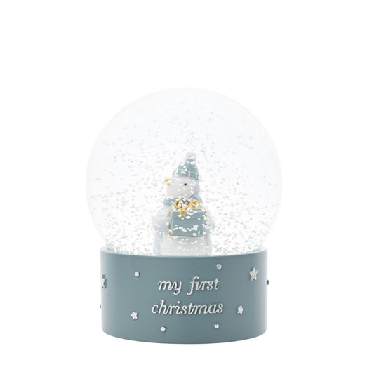 A Bambino BY JULIANA 'My First Christmas' Penguin Water Globe. Brimming with whimsical charm, this item is an enchanting addition to any nursery or Christmas display.