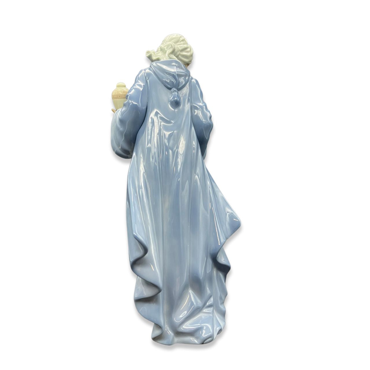 Nao by Lladro King Balthasar with Jug Wisemen  Nao porcelain figurine “King Balthasar with Jug” from the Christmas Collection.  Sculpted by Regino Torrijos, this figurine is part of the nativity set.