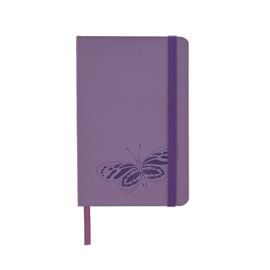 The Naturecraft Butterfly Recycled PU Notebook is a charming notebook is perfect for jotting down thoughts, ideas, and dreams.