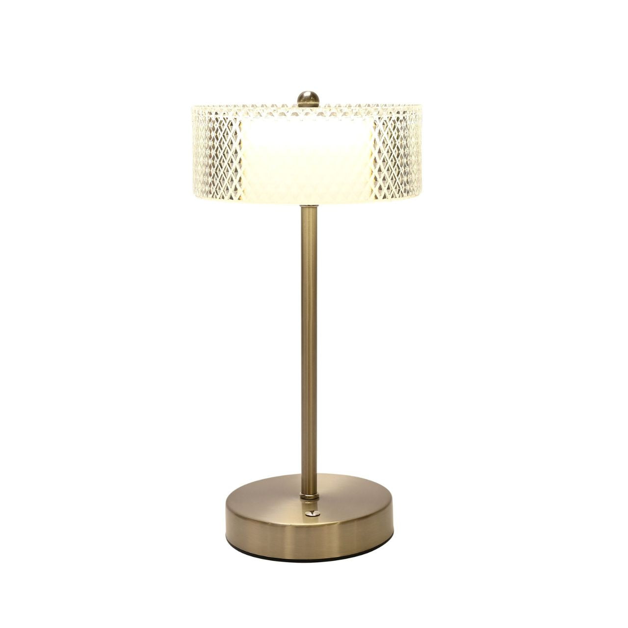 The lamp is adorned with a stunning silver colour, exuding a timeless appeal that seamlessly fits into a variety of interior aesthetics. The crystal effect shade gives off a certain wow factor.