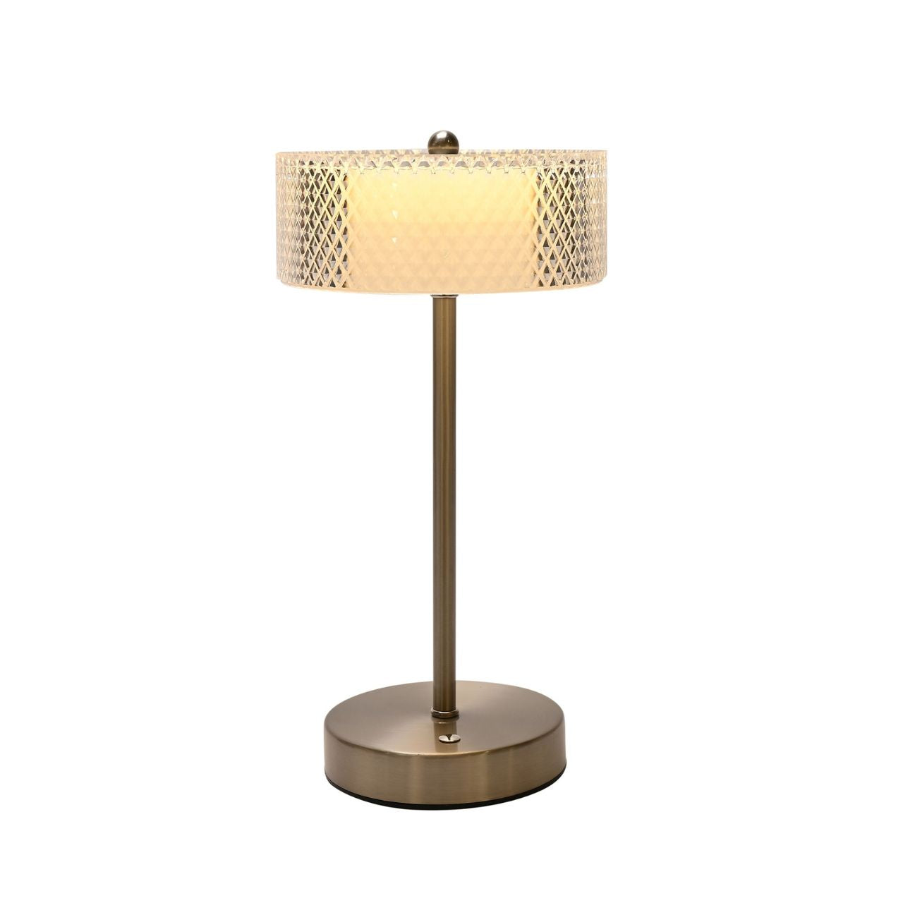 The lamp is adorned with a stunning silver colour, exuding a timeless appeal that seamlessly fits into a variety of interior aesthetics. The crystal effect shade gives off a certain wow factor.