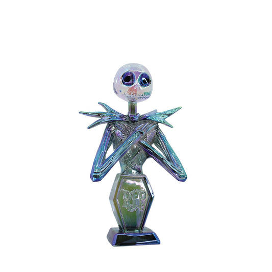 The pumpkin King has been immortalised in facet form in this stylish and elegant bust. Made with "gem cut" style acrylic, he is perfect for any fan of Nightmare Before Christmas. Comes in a fully branded window box.