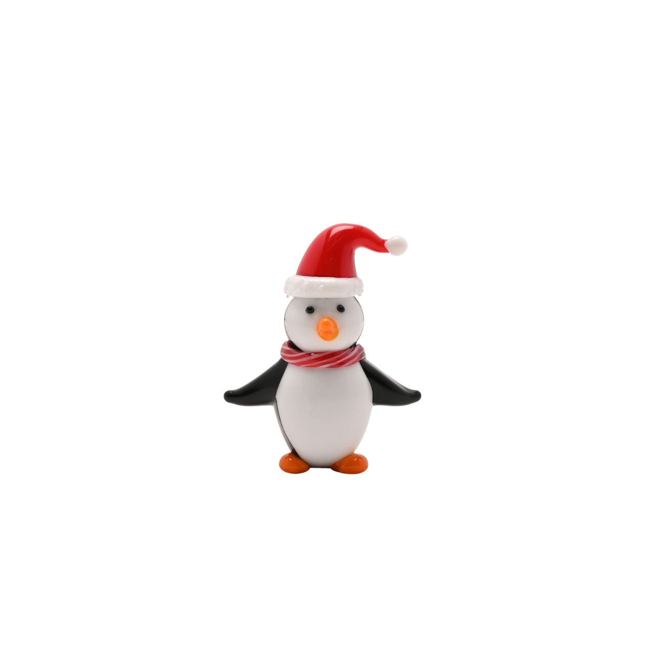 Elevate your retail offerings with the Festive Miniature Objet D'art Penguin, designed to impress.