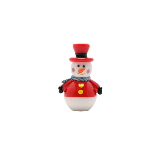 Elevate your retail offerings with the Festive Miniature Objet D'art Snowman, designed to impress.