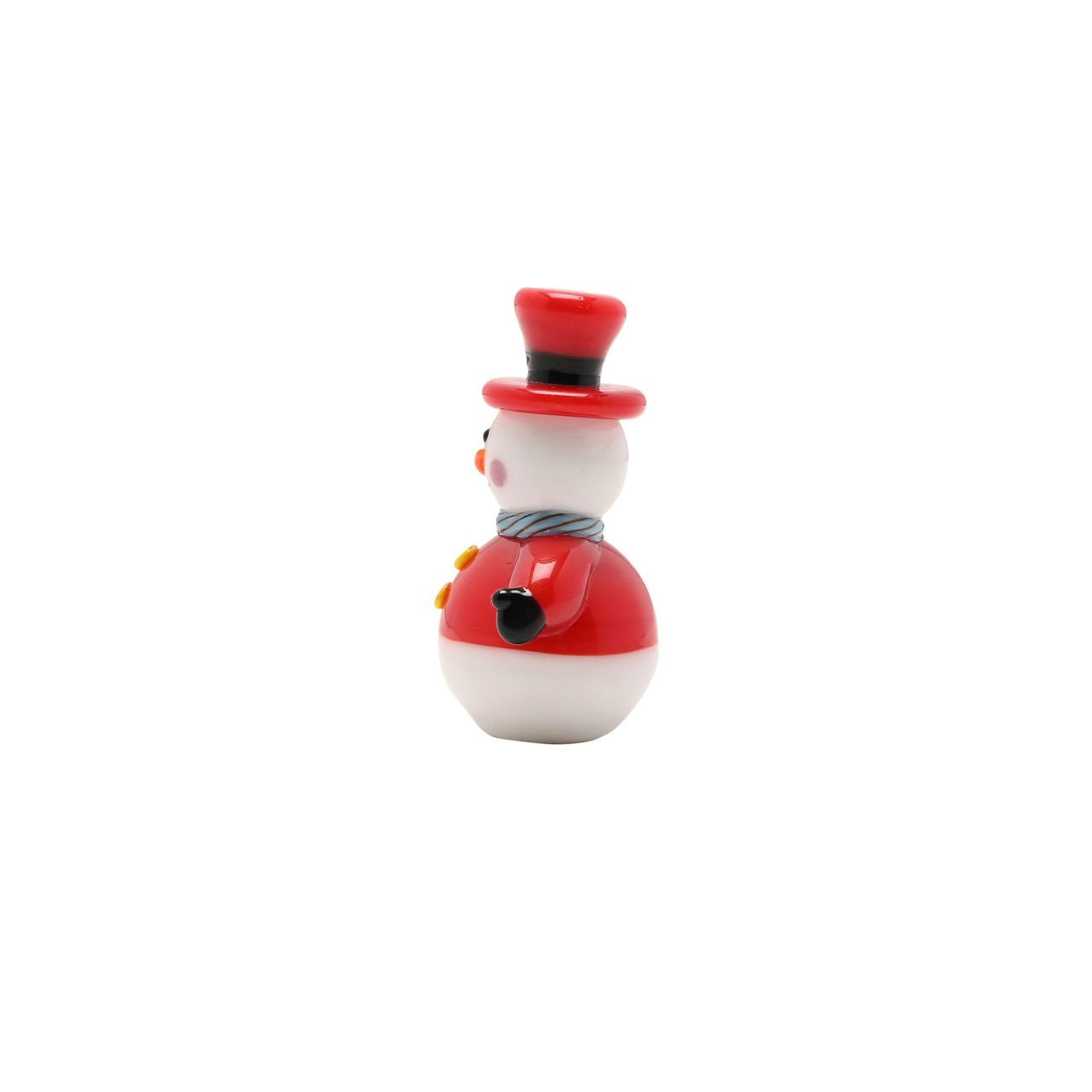 Elevate your retail offerings with the Festive Miniature Objet D'art Snowman, designed to impress.