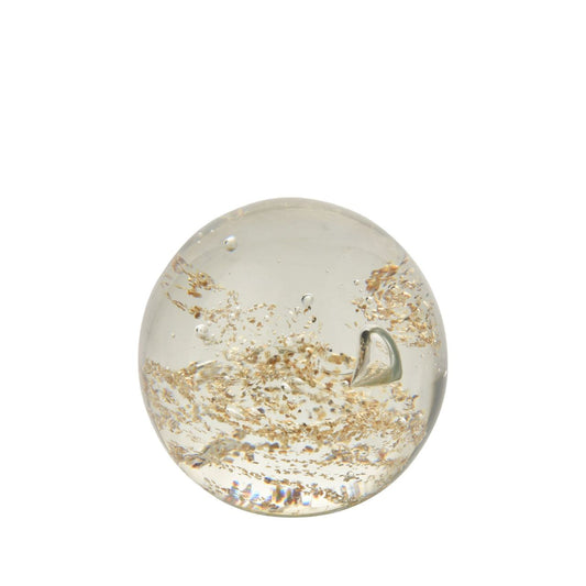 The infusion of the colour gold in the glass, makes this item a real eye-catching sight to behold.