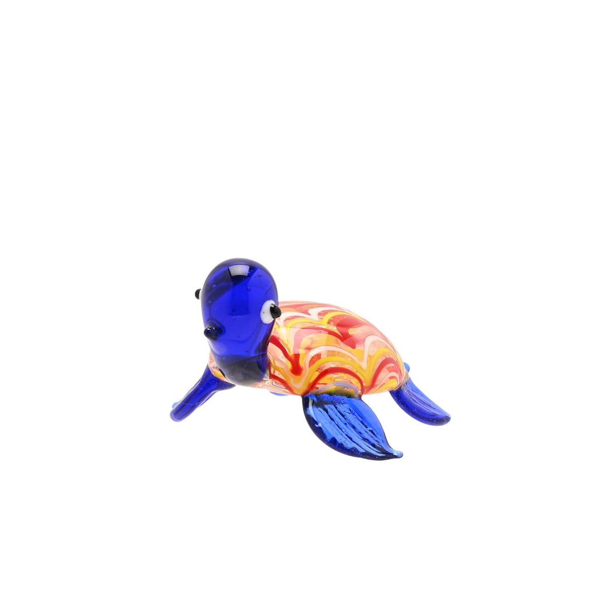A beautifully elegant handmade glass ornament. From Objets d'Art by SOPHIA - hand blown