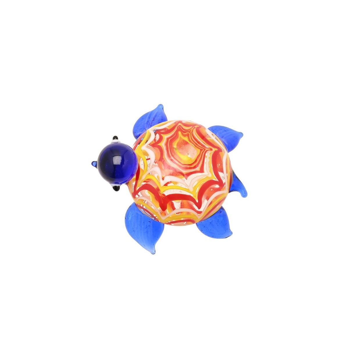 A beautifully elegant handmade glass ornament. From Objets d'Art by SOPHIA - hand blown