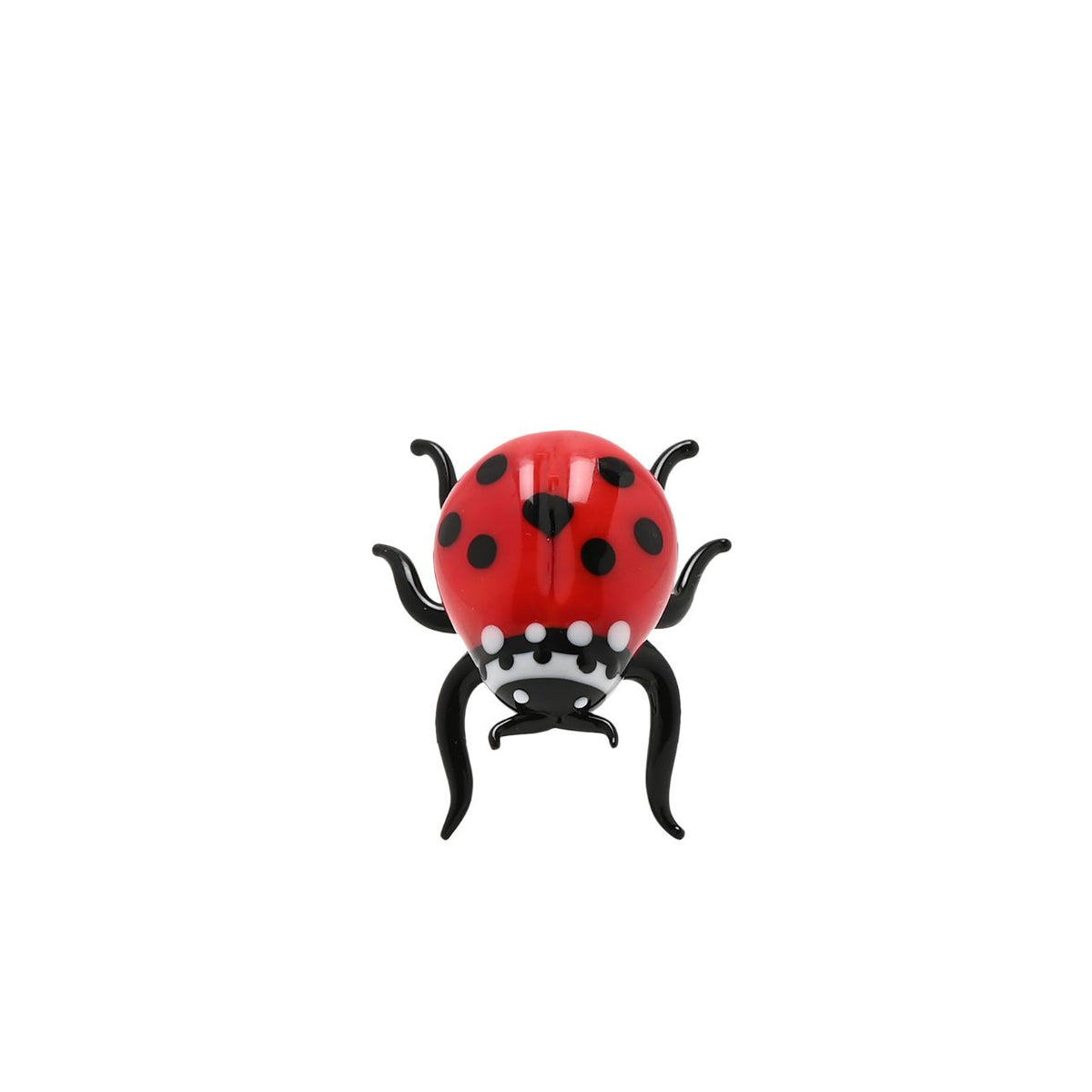 The Objets D'Art miniature glass figurine - ladybird by SOPHIA. Made from hand blown glass to create a 100% unique piece.