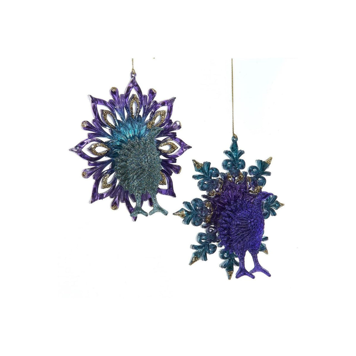 Bring festive elegance to your tree with this stunning Peacock Fan Christmas Hanging Ornament. Featuring intricate peacock-inspired detailing, this decorative piece captures the beauty and grace of the iconic bird in a holiday-ready design.