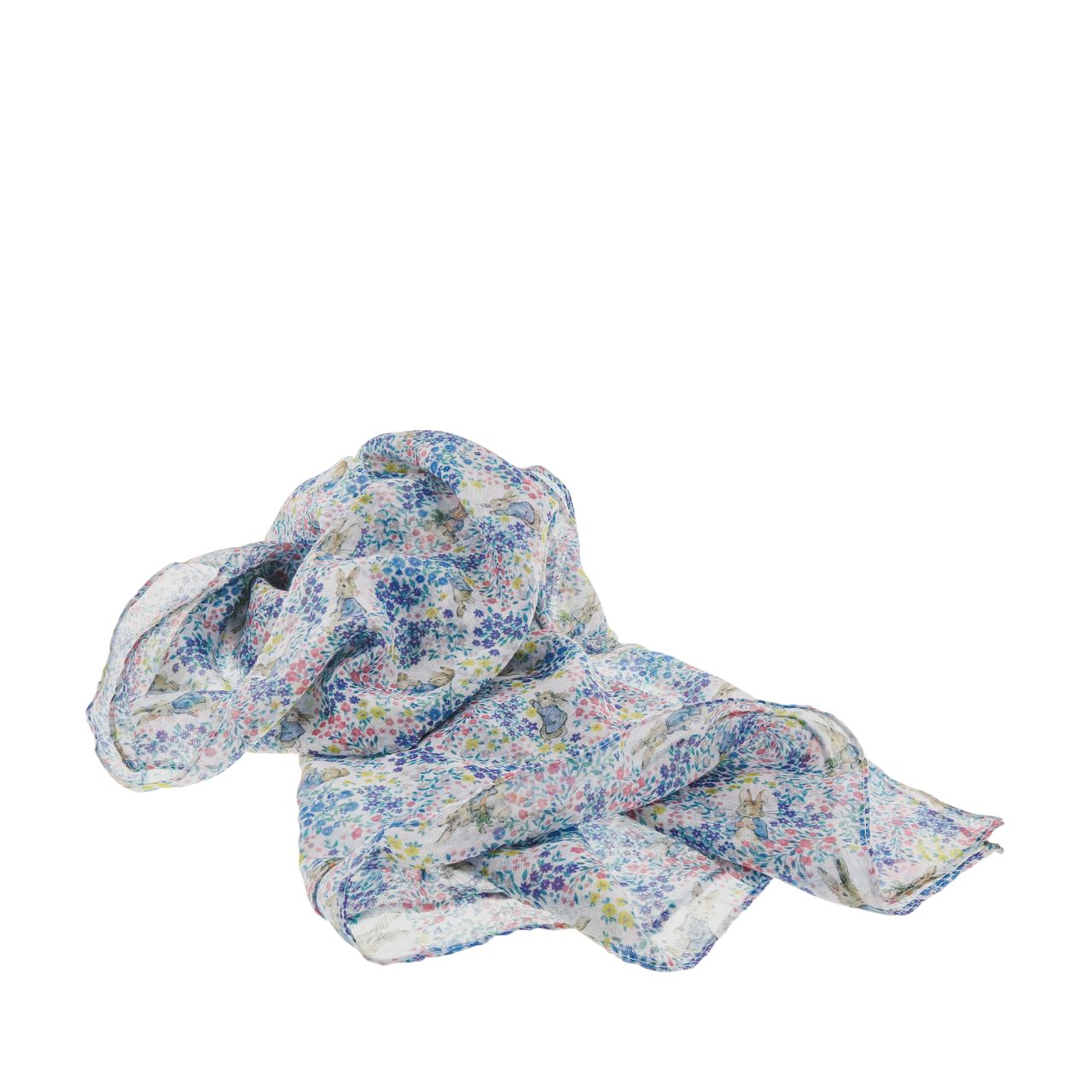 This beautifully made Peter Rabbit Garden Party Pop Up Scarf would be a wonderful addition to any outfit. Why not team up with our other Garden Party Pop Up accessories to create a co ordinating outfit or gift.
