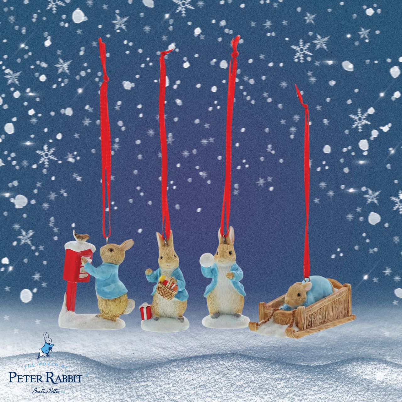 This unique Christmas gift will make a great traditional gift, which can be enjoyed year after year. The World of Beatrix Potter collection has grown to include a wide selection of unique gifts. Material: cast stone.