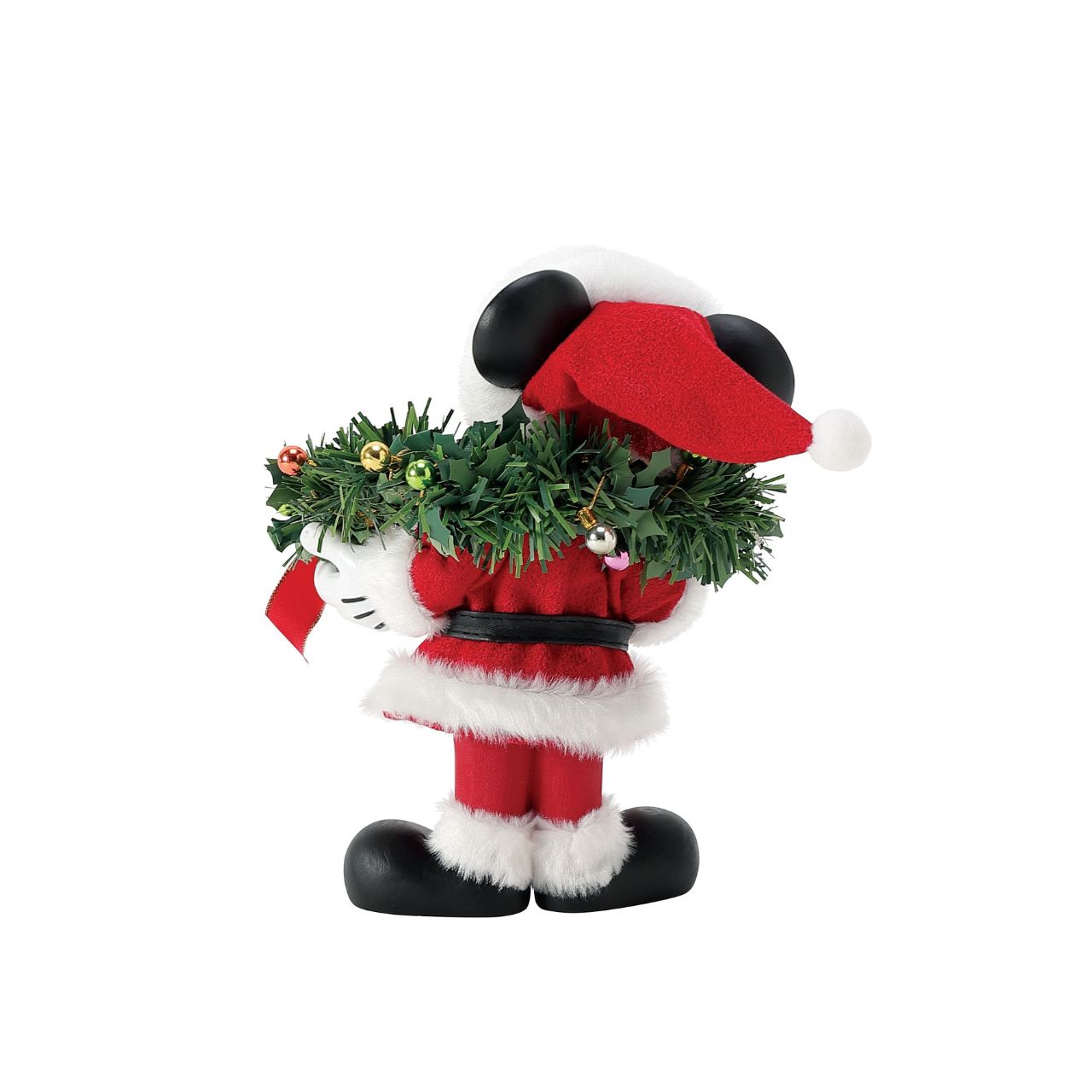 Hello Holly Jolly Mickey. This Possible Dreams collectible piece is charming and just what is needed to put a smile on a Disney lover's face.