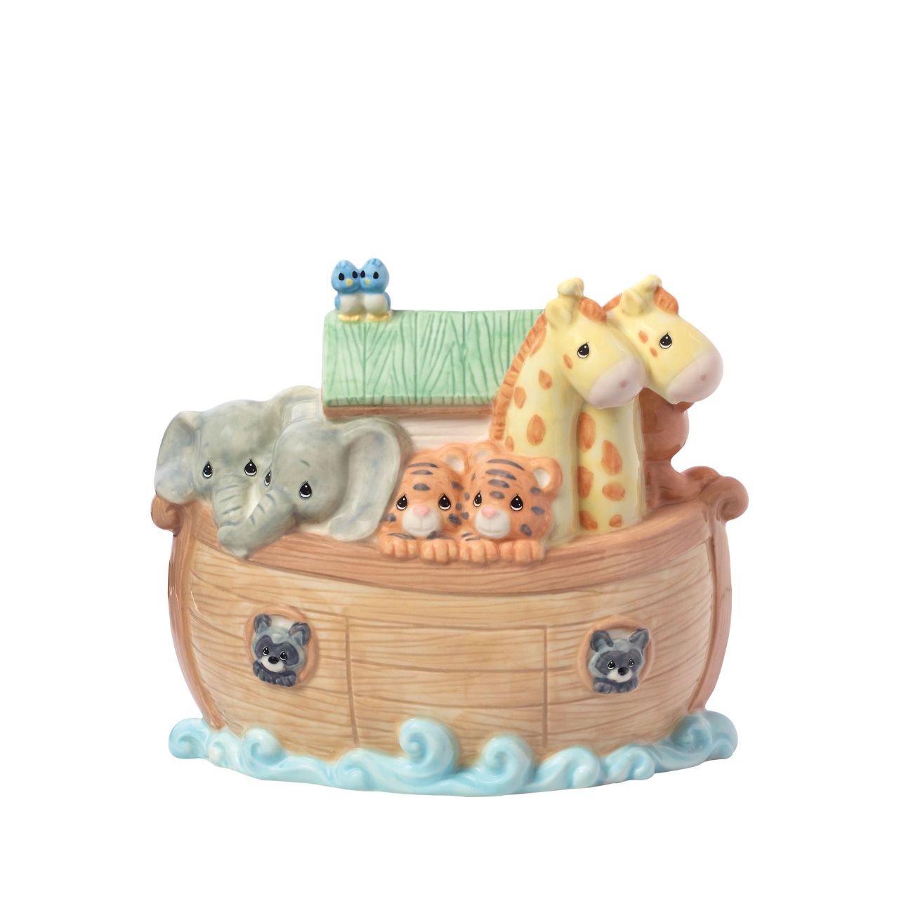 A timeless and educational product with the Noah's Ark Money Bank.