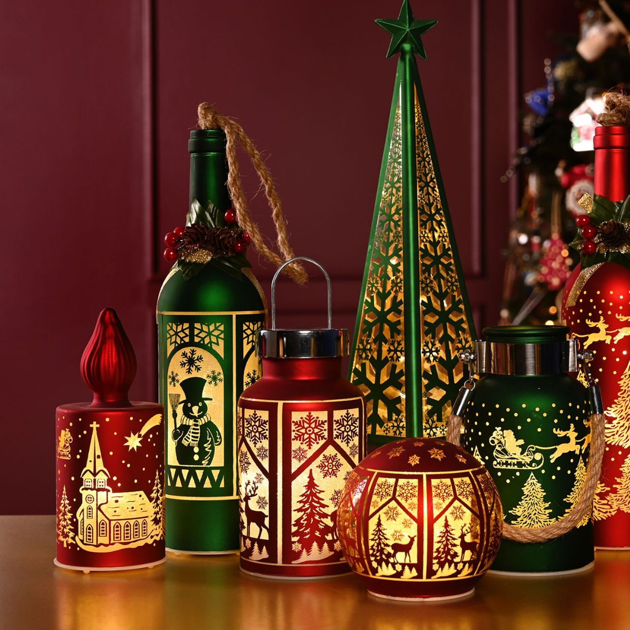 The Christmas Gift Co. is proud to showcase our 'Regal Tidings' range. Opulent and luxurious, this timeless collection celebrates the grandeur of Christmas festivities through velvets, ornate detailing, and memories of Father Christmas.