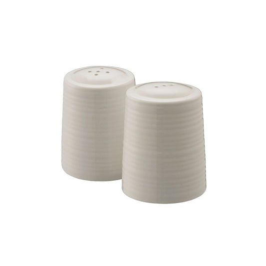 Belleek Living Ripple Salt and Pepper Shakers  Combining contemporary design and unique style, Ripple reflects the atmosphere of the modern home. A worldwide reputation for quality and craftsmanship sees the Belleek Living brand, present in homes throughout the world.